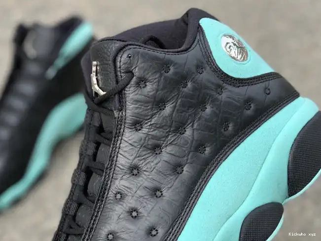 414571-030 Air Island 13 Green Retro Jordan Black 0514